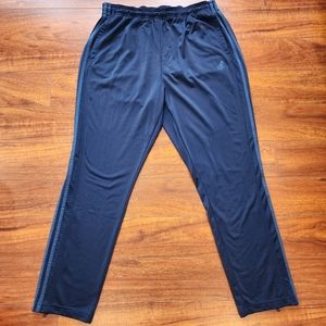 Adidas Men's Primegreen Track Pants 3-Stripes Ankle Zip Size 2XL Blue